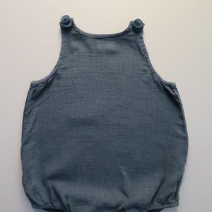 Violeta & Federico romper teal blue romper